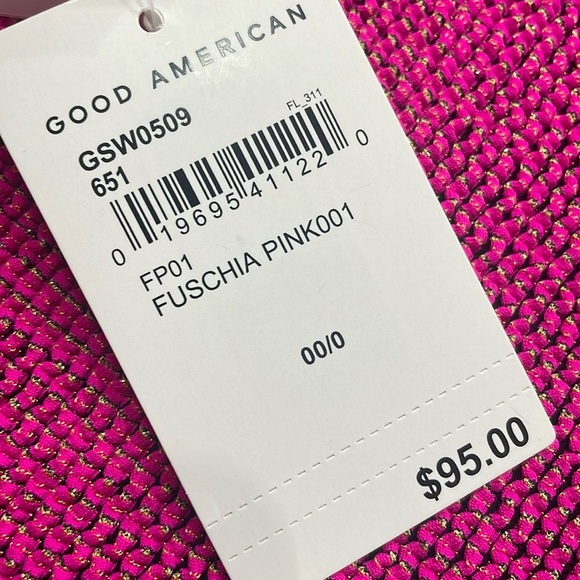 GOOD AMERICAN Always Fits One Shoulder One Piece Swimsuit - Picture 9 of 11